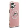  iPhone 16 Pink Karl Lagerfeld IML K&CH Heads Repeated Logo MagSafe to-3666339468347 4 kép
