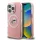  iPhone 16 Pro Max Pink Karl Lagerfeld IML K&CH Heads Repeated Logo MagSafe tok