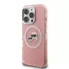  iPhone 16 Pro Max Pink Karl Lagerfeld IML K&CH Heads Repeated Logo Ma-3666339468378 2 kép
