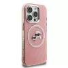  iPhone 16 Pro Max Pink Karl Lagerfeld IML K&CH Heads Repeated Logo Ma-3666339468378 4 kép