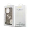 Guess PU 4G Metal Logo álló fliptok iPhone 15 Pro Barna tok-3666339469313 7 kép