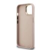 Guess PU 4G Metal Logo Stand Camera Frame tok iPhone 15 Pink-3666339469979 6 kép