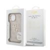 Guess PU 4G Metal Logo Stand Camera Frame tok iPhone 15 Pink-3666339469979 7 kép
