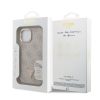 Guess PU 4G Strass Triangle Logo Stand Kamera Keret MagSafe iPhone 15 -3666339470128 7 kép