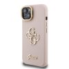 Guess PU Grained 4G Logo Stand Camera Frame tok iPhone 14 Pink-3666339470173 3 kép