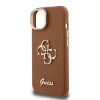 Guess PU Szemcsés 4G Logós Álló Kamera Keretes tok iPhone 15-höz -3666339470210 5 kép