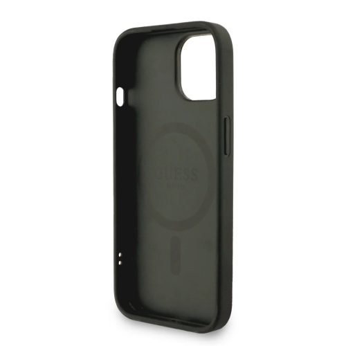  Apple iPhone 13 Guess PU Bőr 4G Színes Gyűrűs Szíj MagSafe tok-3666339474942 5 kép