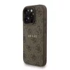  iPhone 16 Pro Max Barna Guess PU Bőr 4G Színes Gyűrűfüles MagSaf-3666339475215 2 kép