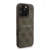  iPhone 16 Pro Max Barna Guess PU Bőr 4G Színes Gyűrűfüles MagSaf-3666339475215 3 kép