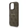  iPhone 16 Pro Max Barna Guess PU Bőr 4G Színes Gyűrűfüles MagSaf-3666339475215 4 kép