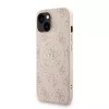 iPhone 14 Rózsaszín Guess PU bőrből készült 4G színes gyűrűv-3666339475253 2 kép