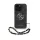 Guess PU 4G Metal Logo Strap tok iPhone 15 Pro Max Fekete