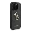 Guess PU 4G Metal Logo Strap tok iPhone 15 Pro Max Fekete-3666339475871 3 kép