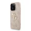 Guess PU 4G Metal Logo Pántos Tok iPhone 15 Pro Max Pink tok-3666339476151 2 kép