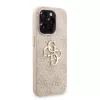 Guess PU 4G Metal Logo Pántos Tok iPhone 15 Pro Max Pink tok-3666339476151 3 kép