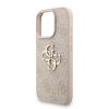 Guess PU 4G Fém Logós Szíjjal iPhone 16 Pro Max rózsaszín tok-3666339476199 4 kép