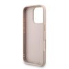 Guess PU 4G Fém Logós Szíjjal iPhone 16 Pro Max rózsaszín tok-3666339476199 5 kép
