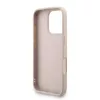  iPhone 16 Pro Max rózsaszín Guess PU 4G Fém Logós Szíjjal tok-3666339476199 5 kép