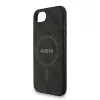  iPhone 16e/17e Fekete Guess PU Bőr 4G Színes Gyűrűs Pánt MagSafe-3666339477141 4 kép