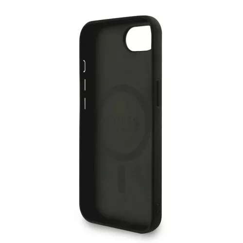  iPhone 16e/17e Fekete Guess PU Bőr 4G Színes Gyűrűs Pánt MagSafe-3666339477141 5 kép