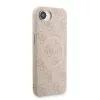  iPhone 16e Pink Guess PU Bőr 4G Színes Gyűrűs Pánt MagSafe tok-3666339477158 3 kép