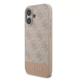  iPhone 17 Pink Guess PU 4G Stripe tok-3666339491680 2 kép
