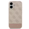  iPhone 17 Pink Guess PU 4G Stripe tok-3666339491680 3 kép