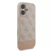  iPhone 17 Pink Guess PU 4G Stripe tok-3666339491680 4 kép