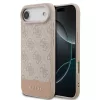  iPhone 17 Air Pink Guess PU 4G Stripe tok