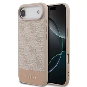  iPhone 17 Air Pink Guess PU 4G Stripe tok
