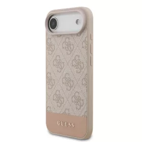  iPhone 17 Air Pink Guess PU 4G Stripe tok-3666339491697 2 kép