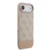  iPhone 17 Air Pink Guess PU 4G Stripe tok-3666339491697 4 kép