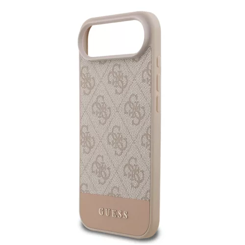  iPhone 17 Air Pink Guess PU 4G Stripe tok-3666339491697 5 kép