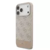  iPhone 17 Pro Max Pink Guess PU 4G Stripe tok-3666339491710 2 kép