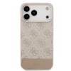  iPhone 17 Pro Max Pink Guess PU 4G Stripe tok-3666339491710 3 kép
