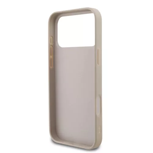 iPhone 17 Pro Max Pink Guess PU 4G Stripe tok-3666339491710 6 kép
