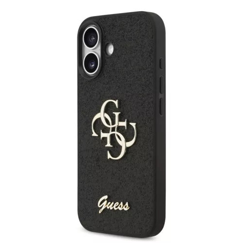  iPhone 17 Guess PU Fixed Glitter 4G Metal Logo tok-3666339492007 2 kép