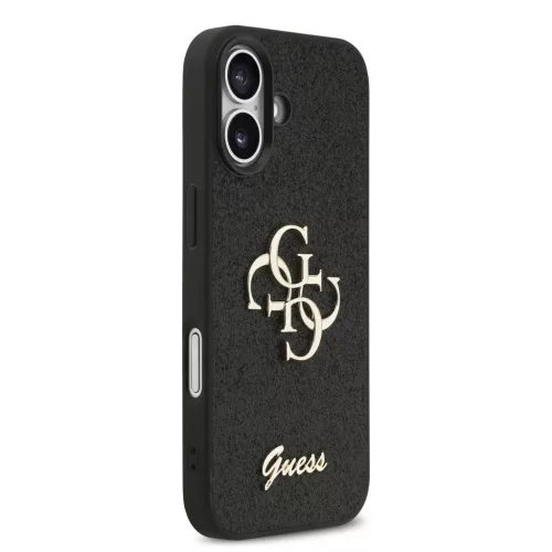  iPhone 17 Guess PU Fixed Glitter 4G Metal Logo tok-3666339492007 4 kép