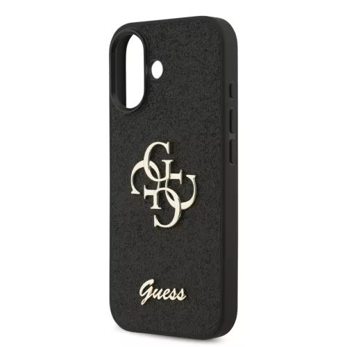  iPhone 17 Guess PU Fixed Glitter 4G Metal Logo tok-3666339492007 5 kép