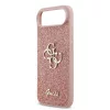  iPhone 17 Air Pink Guess PU Fixed Glitter 4G Metal Logo tok-3666339492052 5 kép