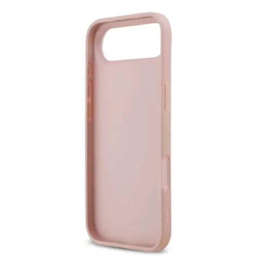  iPhone 17 Air Pink Guess PU Fixed Glitter 4G Metal Logo tok-3666339492052 6 kép