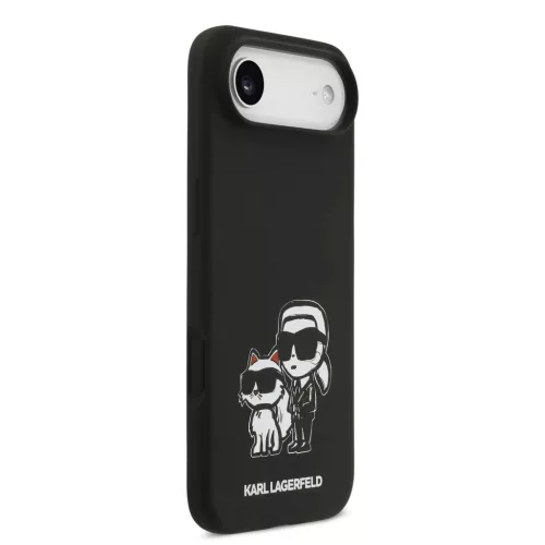  iPhone 17 Air Fekete Karl Lagerfeld Liquid Silicone K&CH Sketch MagSa-3666339497781 4 kép