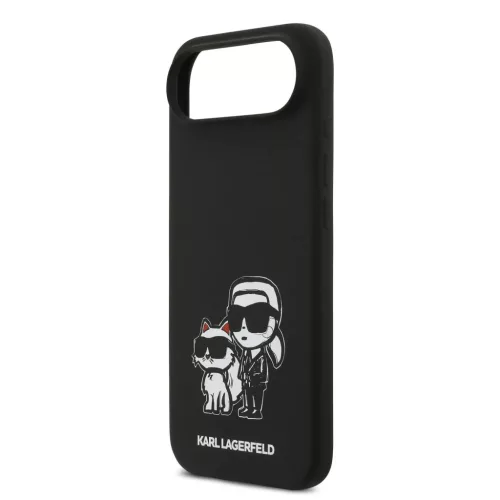  iPhone 17 Air Fekete Karl Lagerfeld Liquid Silicone K&CH Sketch MagSa-3666339497781 5 kép