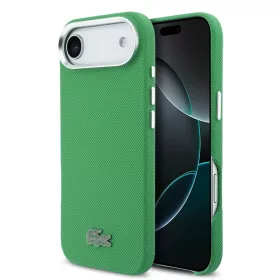 Lacoste Ikonikus Petit Pique Metal Logo MagSafe tok iPhone 17 Air zöl-3666339511524 1 kép