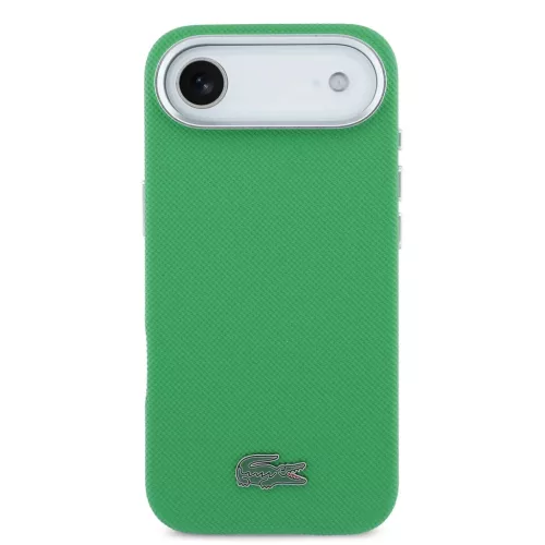 Lacoste Ikonikus Petit Pique Metal Logo MagSafe tok iPhone 17 Air zöl-3666339511524 3 kép