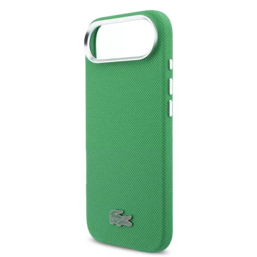 Lacoste Ikonikus Petit Pique Metal Logo MagSafe tok iPhone 17 Air zöl-3666339511524 5 kép