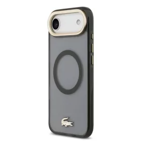 iPhone 17 Air Fekete Lacoste PC/TPU Matt Felület Arany Logós MagSaf-3666339512361 2 kép