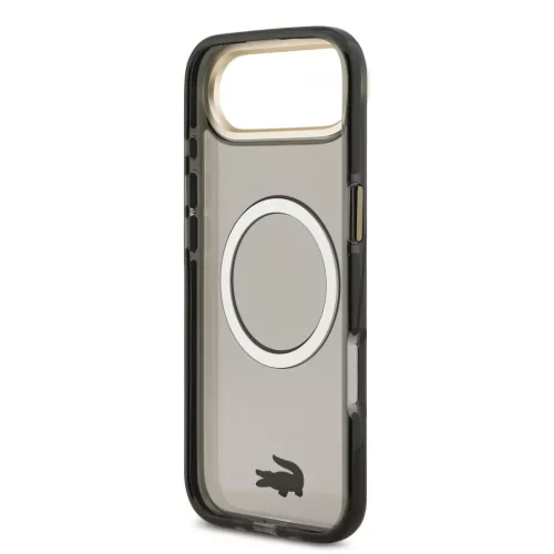  iPhone 17 Air Fekete Lacoste PC/TPU Matt Felület Arany Logós MagSaf-3666339512361 6 kép