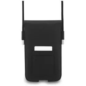 Lacoste PVC Iconic Petit Pique Metal Logo Phone Pouch XL Black tok-3666339513832 2 kép