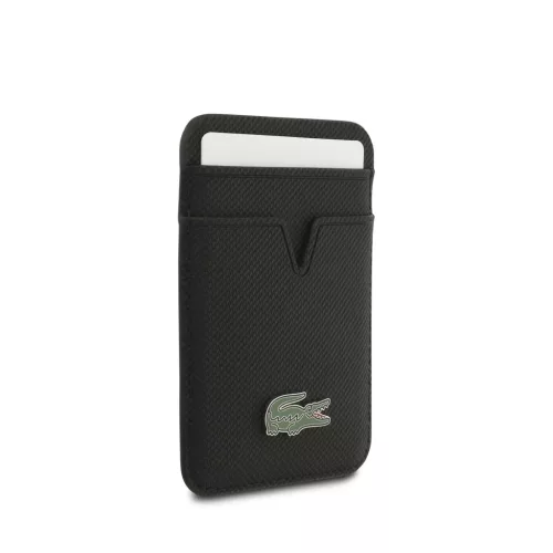  iPhone 17 Air fekete Lacoste Iconic Petit Pique MagSafe tok + pénzt�-3666339513986 8 kép